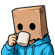 Sirulean sipping coffee